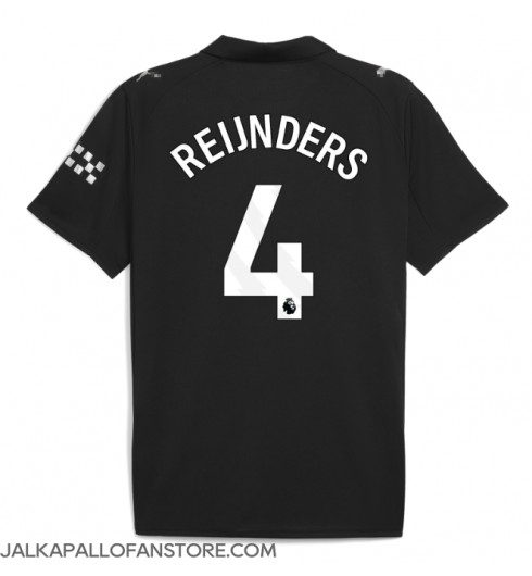 Manchester City Tijjani Reijnders #4 Vieraspaita 2025-26 Lyhythihainen Manchester City Tijjani Reijnders #4 Vieraspaita 2025-26 Lyhythihainen